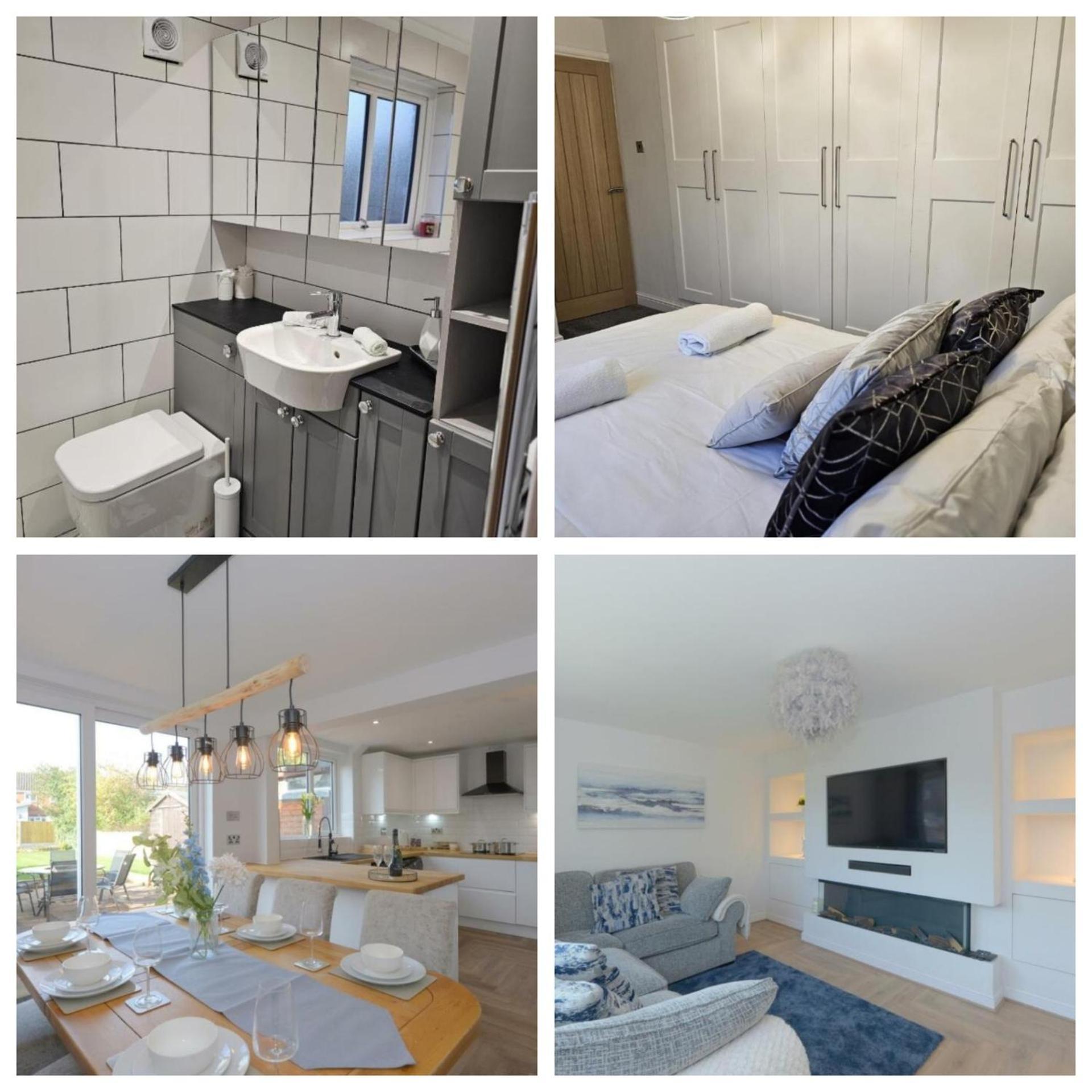 Modern 3 Bedroom Property With Free Driveway Parking By Shire Stays シュルーズベリー エクステリア 写真